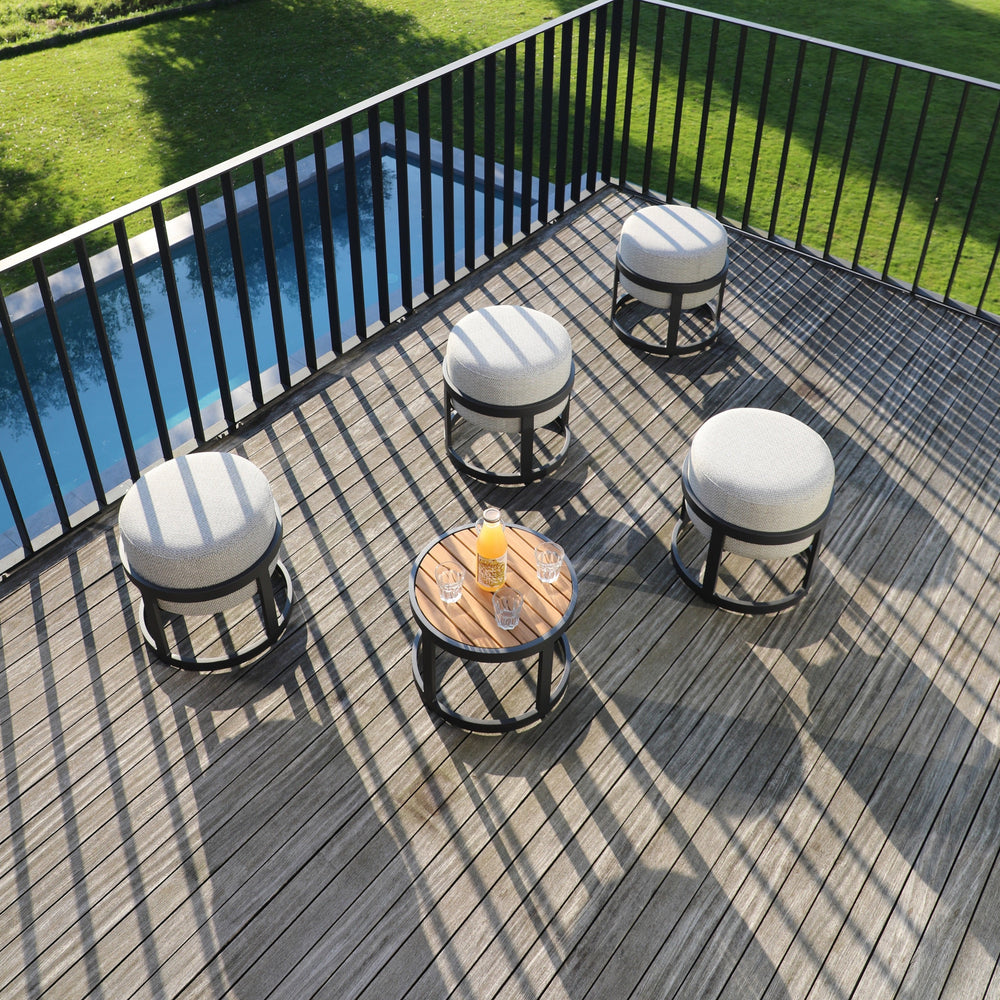 TIDE - Table et tabourets