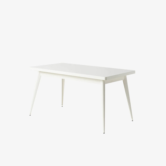 Table 55 140x80 Tolix blanc pur