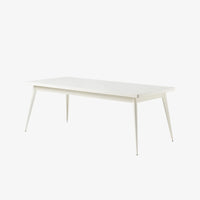 Table 55 200x95 Tolix blanc pur