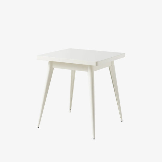 Table 55 70x70 Tolix blanc pur