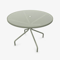 Table Cambi 106 cm salon de jardin outdoor extérieur Emu gris vert