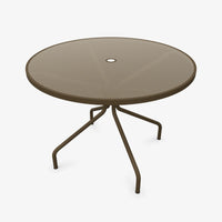 Table Cambi 106 cm salon de jardin outdoor extérieur Emu marron d'inde