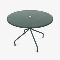 Table Cambi 106 cm salon de jardin outdoor extérieur Emu vert foncé