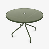 Table Cambi 106 cm salon de jardin outdoor extérieur Emu vert militaire