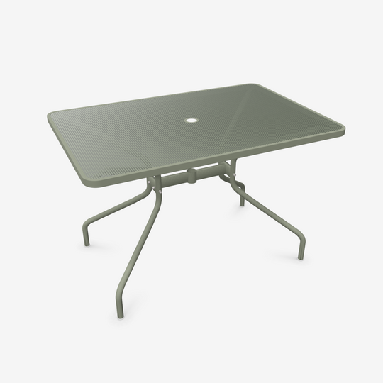 Table Cambi 120cm salon de jardin exterieur outdoor Emu gris vert