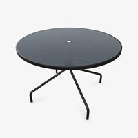 Table Cambi 120 cm salon de jardin outdoor extérieur Emu noir