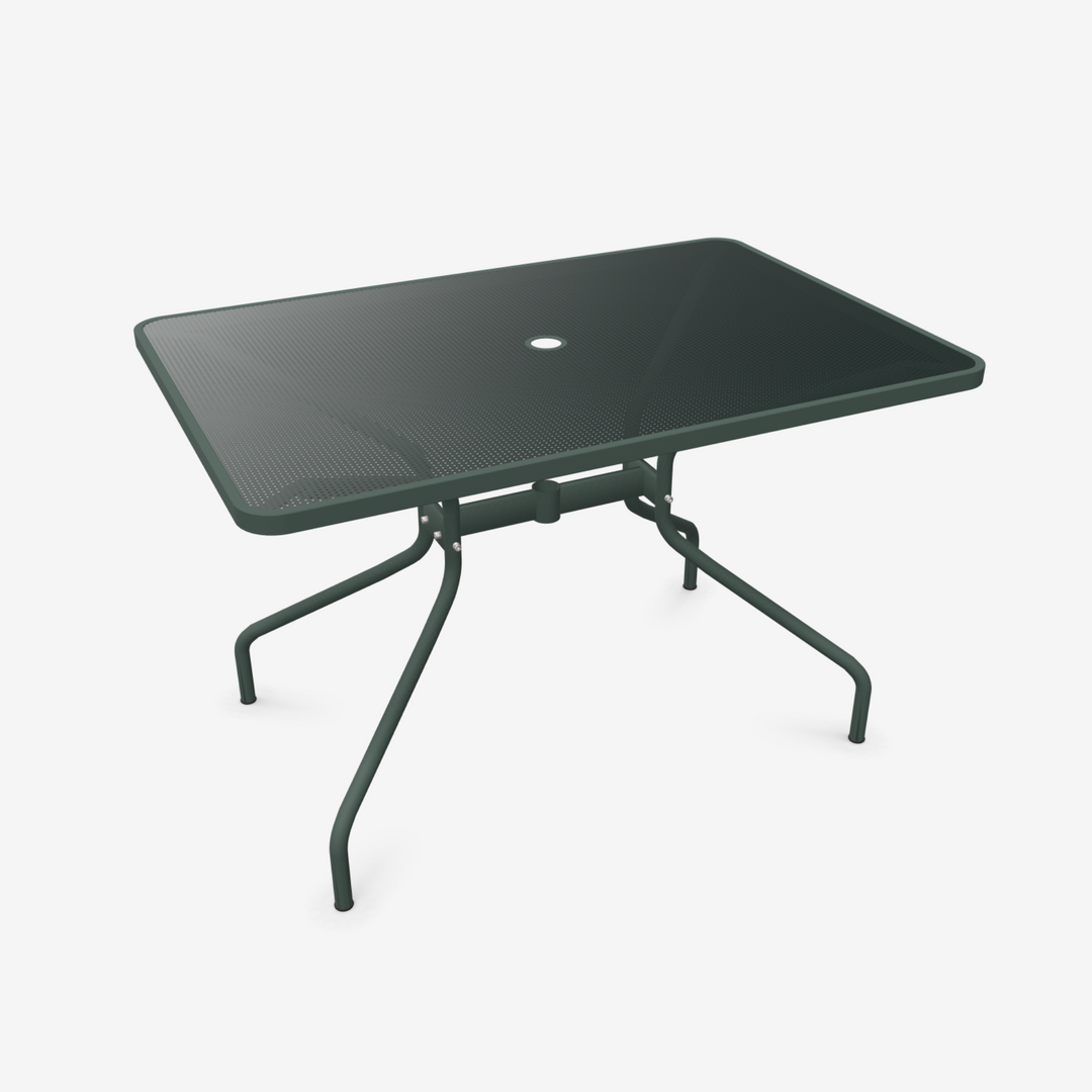 Table Cambi 120cm salon de jardin exterieur outdoor Emu vert fonce