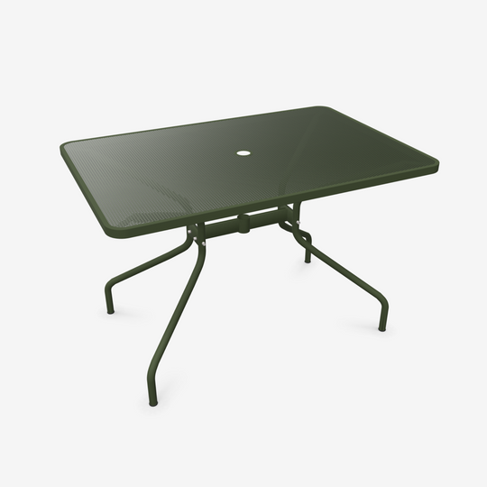 Table Cambi 120cm salon de jardin exterieur outdoor Emu vert militaire