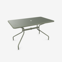 Table Cambi 140cm salon de jardin exterieur outdoor Emu gris vert