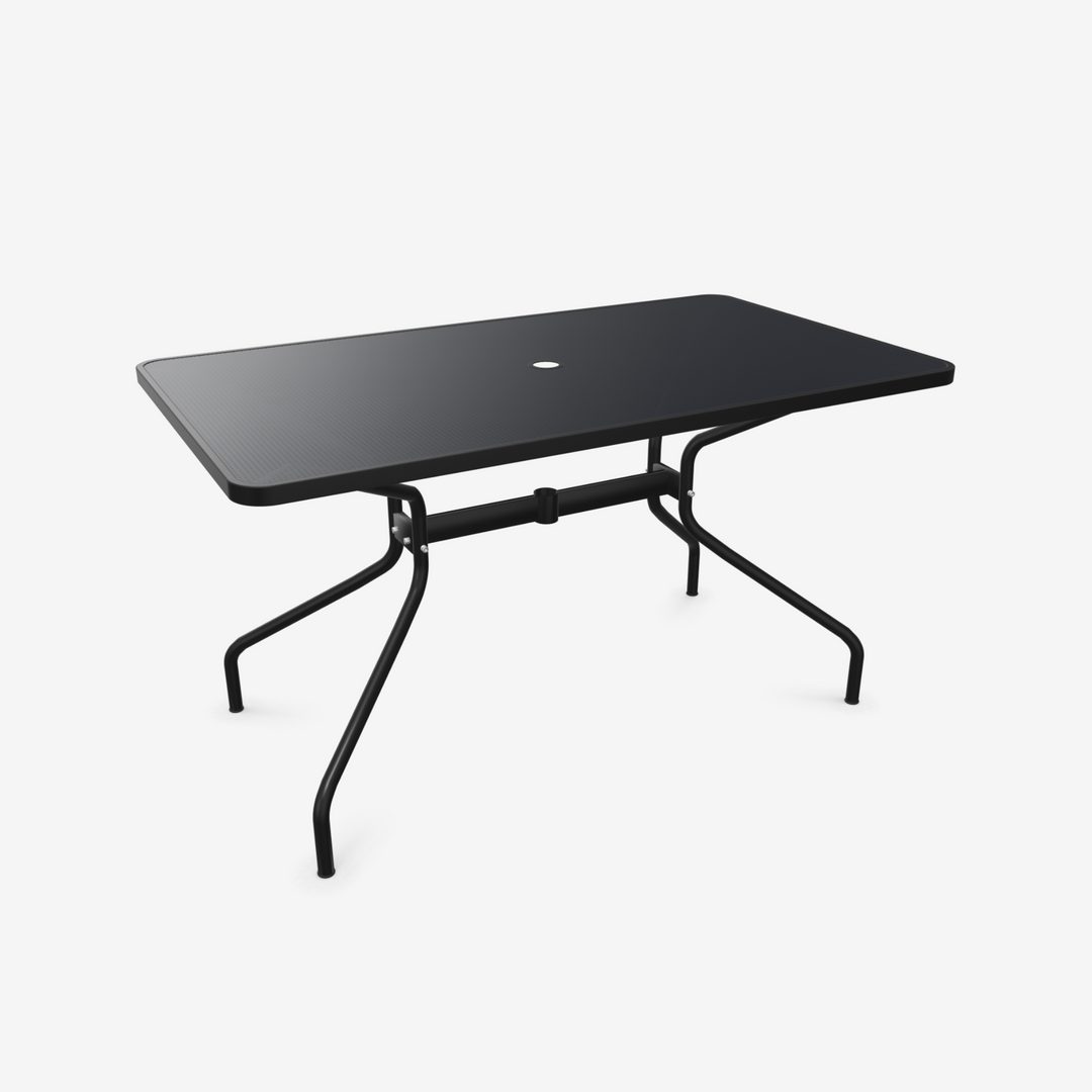 Table Cambi 140cm salon de jardin exterieur outdoor Emu noir