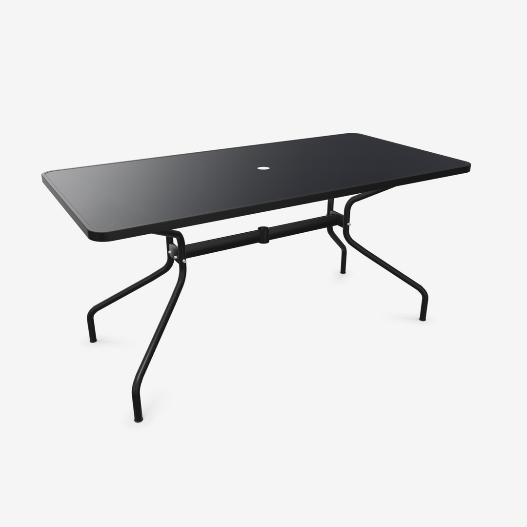 Table Cambi 160cm salon de jardin exterieur outdoor Emu noir