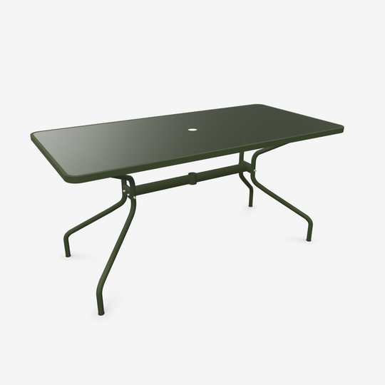 Table Cambi 160cm salon de jardin exterieur outdoor Emu vert militaire