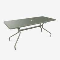 Table Cambi 180cm salon de jardin exterieur outdoor Emu gris vert