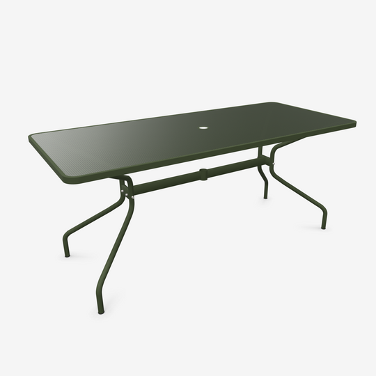 Table Cambi 180cm salon de jardin exterieur outdoor Emu vert militaire