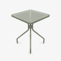 Table Cambi 60x60cm salon de jardin outdoor exterieur Emu gris vert