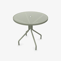 Table Cambi 80cm salon de jardin outdoor extérieur Emu gris vert 