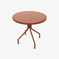 Table Cambi 80cm salon de jardin outdoor extérieur Emu rouge érable