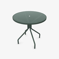 Table Cambi 80cm salon de jardin outdoor extérieur Emu vert foncé