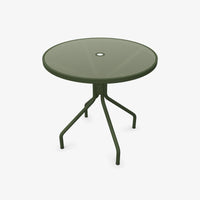 Table Cambi 80cm salon de jardin outdoor extérieur Emu vert militaire