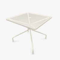 Table Cambi 90x90cm salon de jardin outdoor exterieur Emu blanc Matt