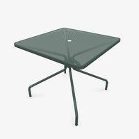 Table Cambi 90x90cm salon de jardin outdoor exterieur Emu vert fonce