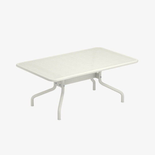 Table basse Athena salon de jardin outdoor exterieur Emu blanc mat