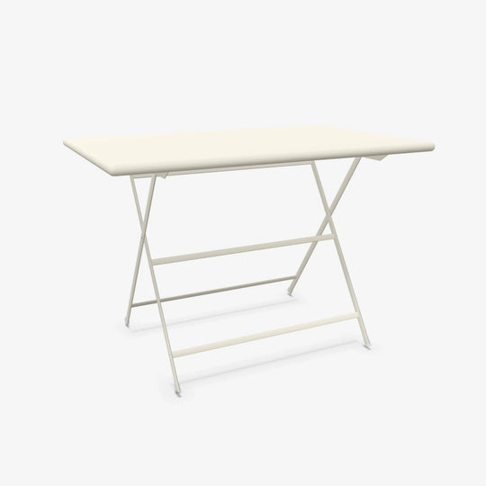 Table Arc en ciel salon de jardin outdoor Emu blanc mat