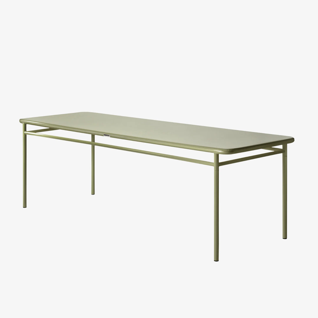 Table monacale T37 Tolix vert jonc