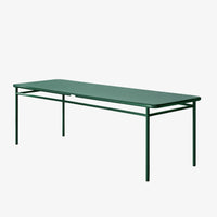 Table monacale T37 Tolix vert mousse