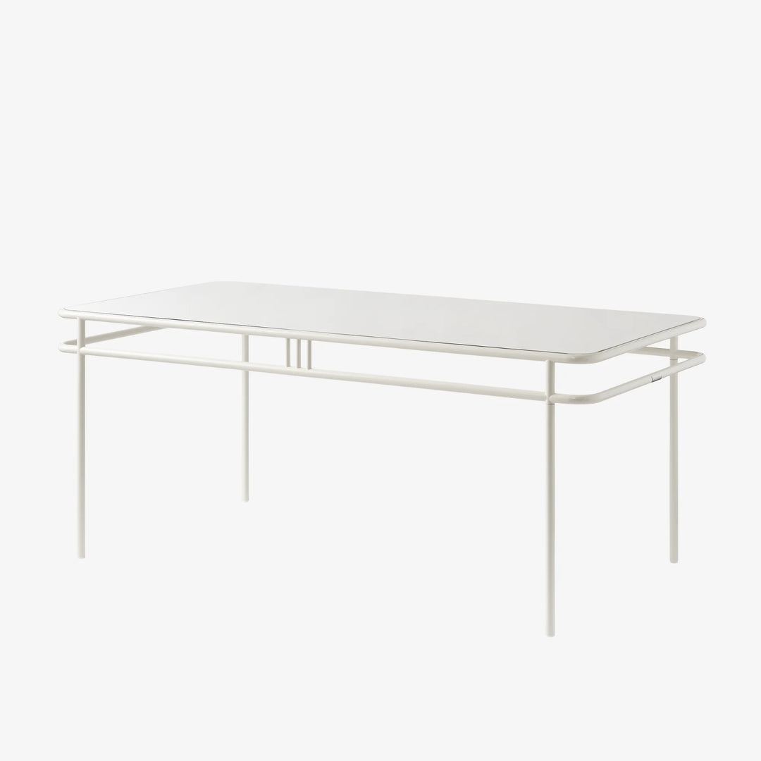 Table repas UD Tolix blanc pur