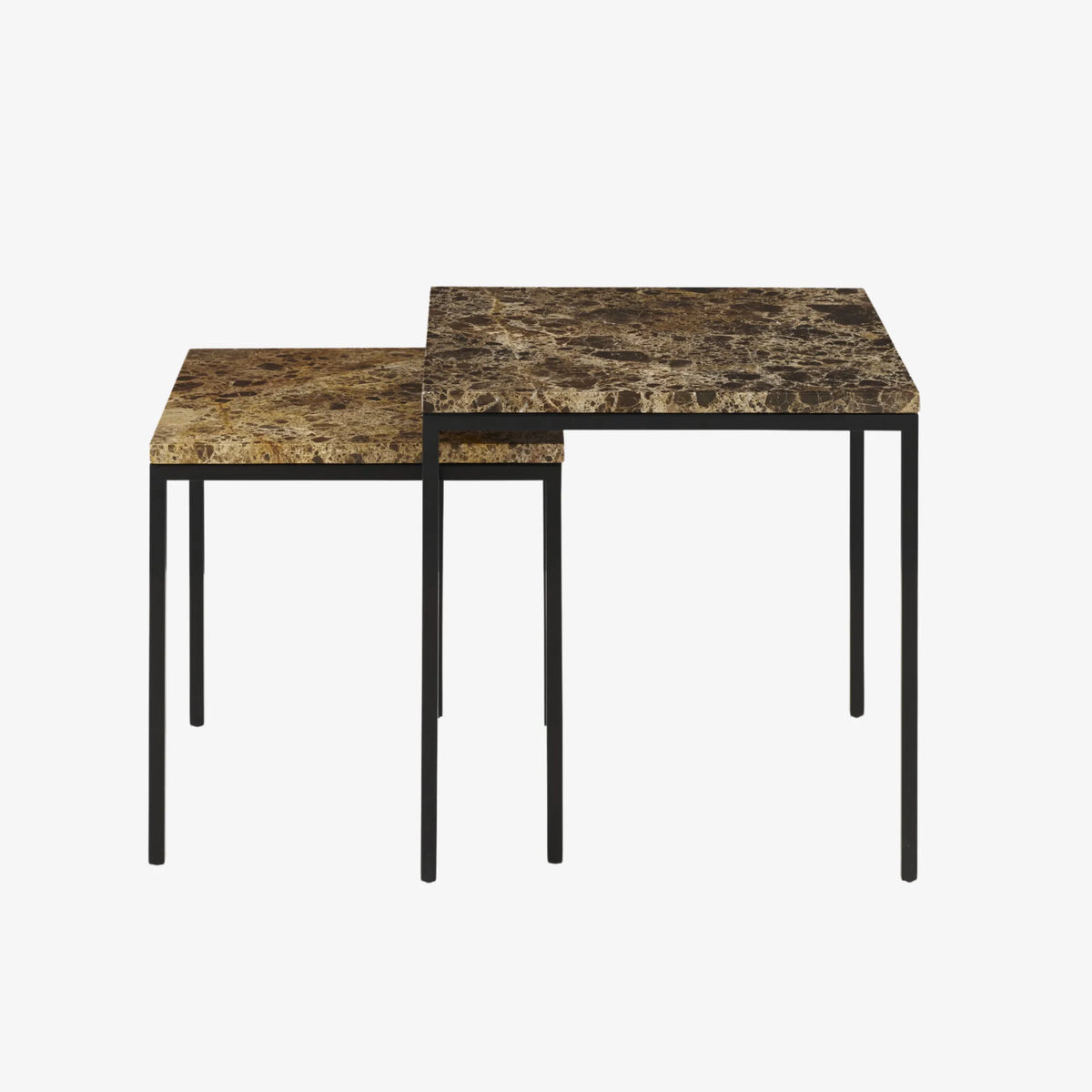 table basse table d'appoint Amadora marbre corsé Cinna