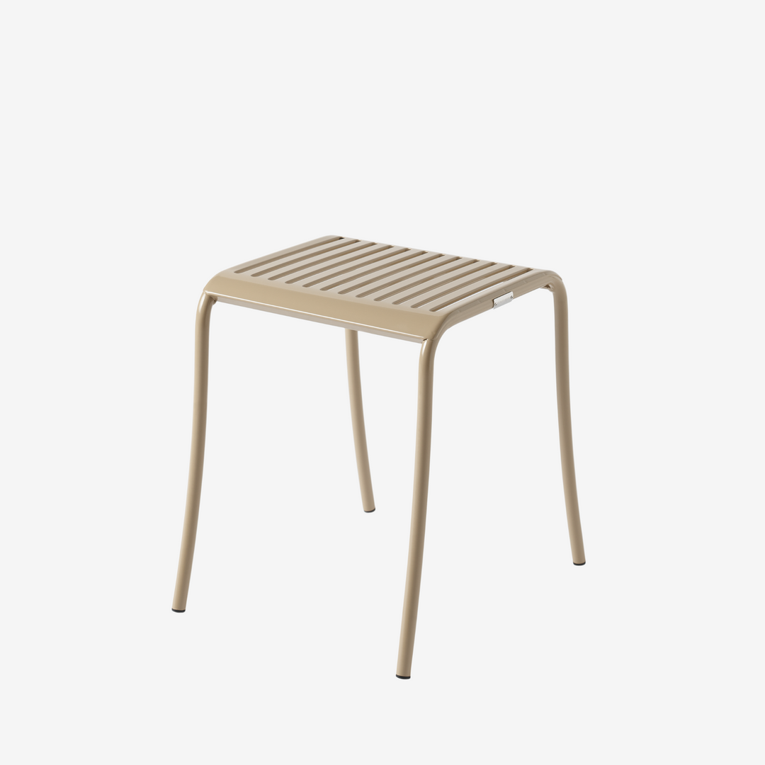 PATIO - Tabouret lames