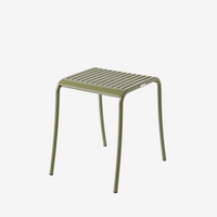 PATIO - Tabouret lames