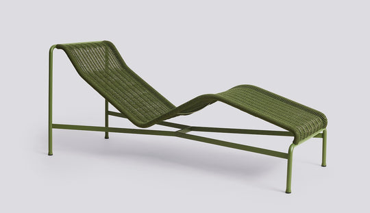 Chaise longue PALISSADE CORD HAY