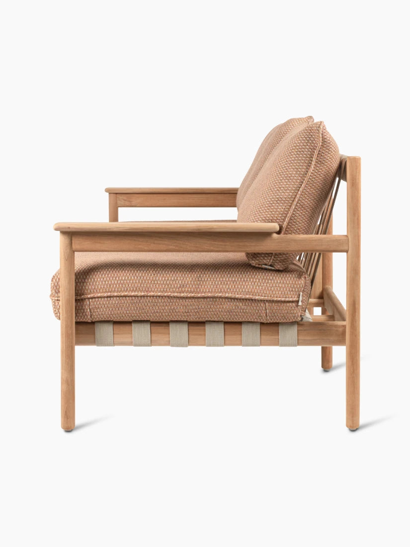 ODA - Canapé outdoor 2,5 pl. / tissu Sienna