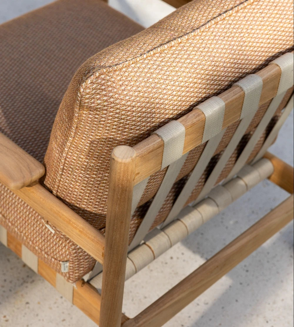 ODA - Fauteuil Lounge / tissu Sienna