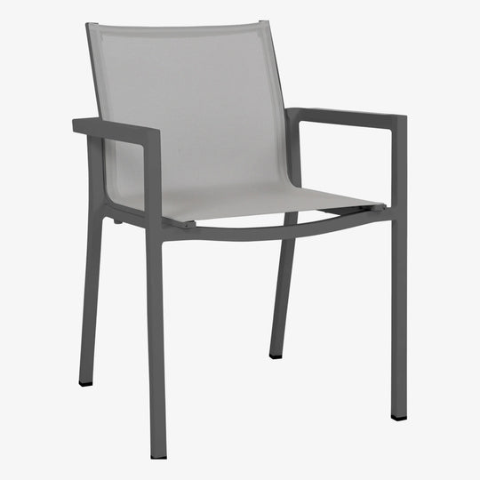 Fauteuil AMAKA piétement Gris