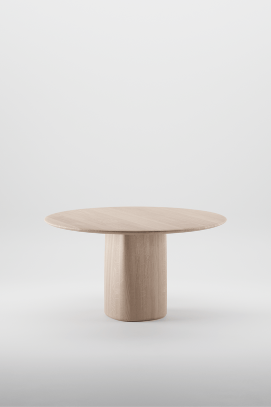 COLUMN - Table repas pied seul rond