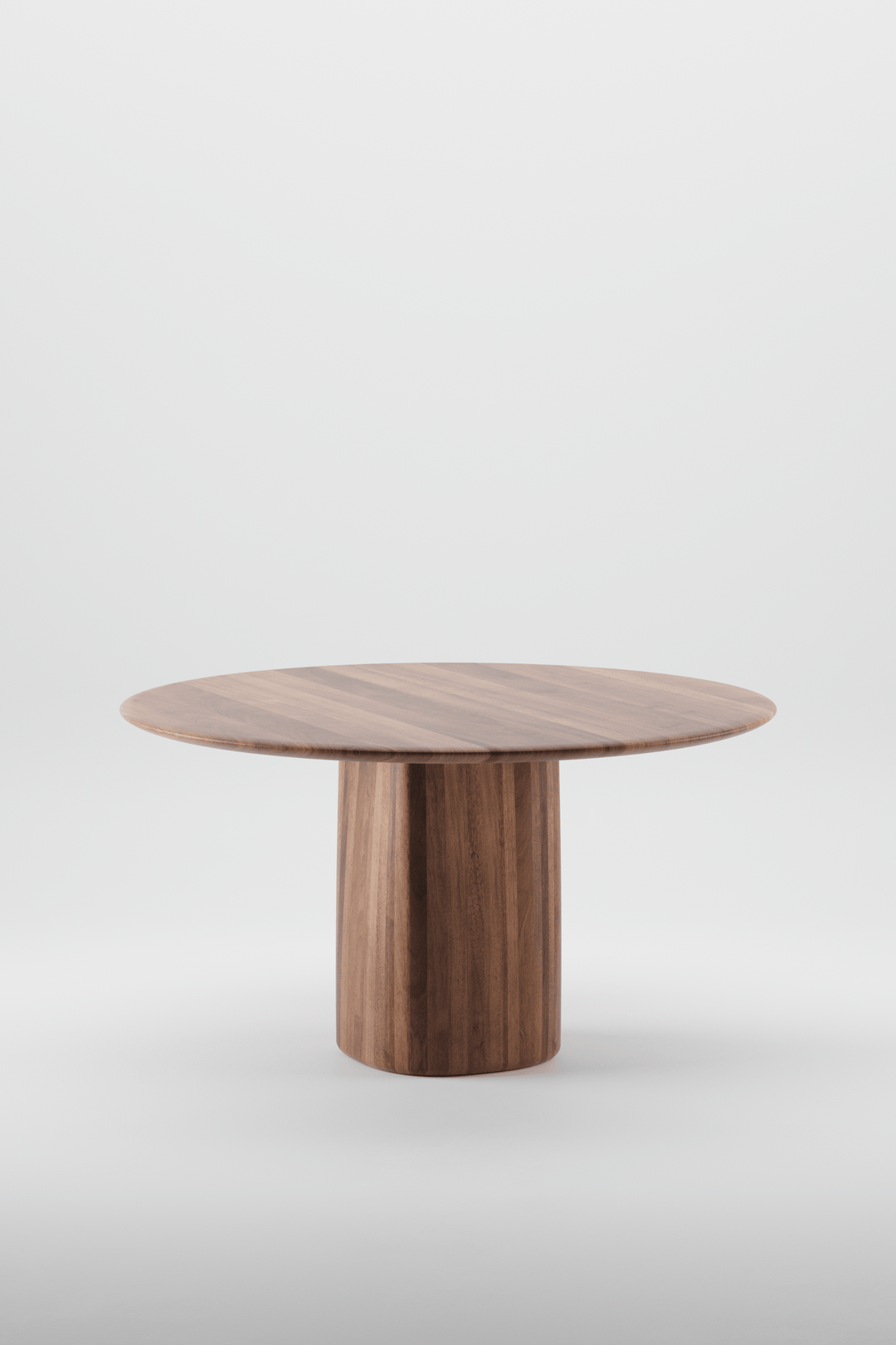 COLUMN - Table repas pied seul rond