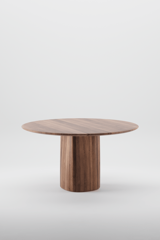 COLUMN - Table repas pied seul rond
