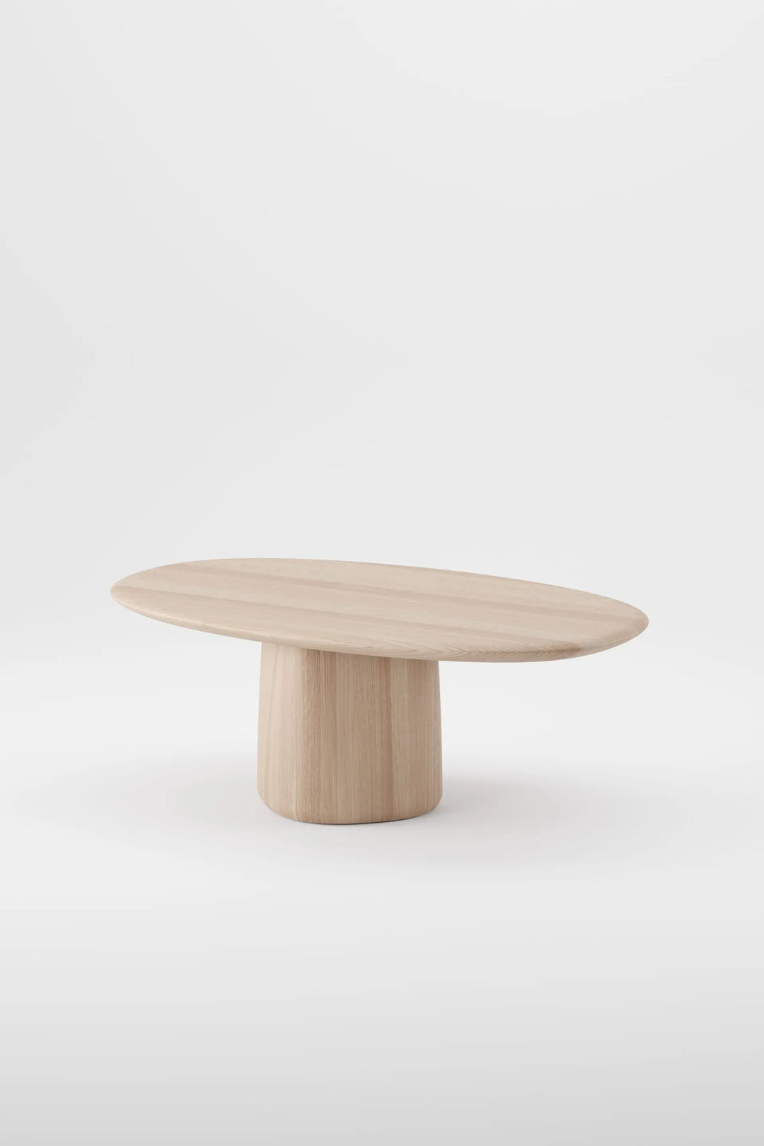 COLUMN - Table repas pied seul ovale