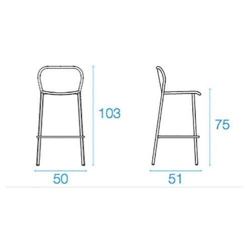DARWIN - Tabouret – Emu – vue 7