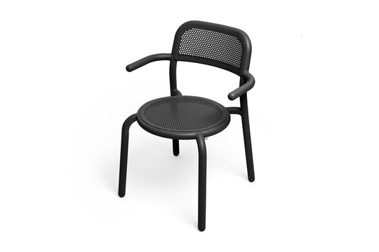 TONI - Chaise de bistrot avec accoudoirs