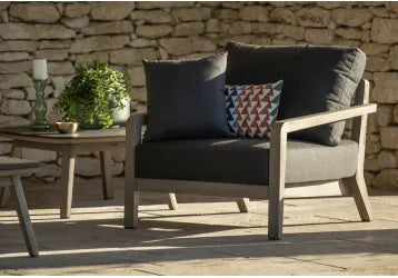 COPENHAGUE - Fauteuil + jeu de coussins – Les jardins au bout du monde – vue 3