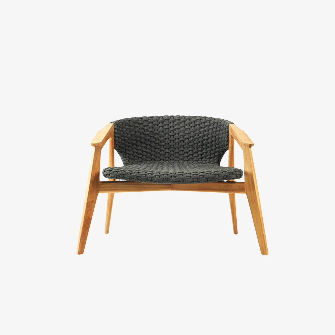 KNIT - Fauteuil lounge en teck