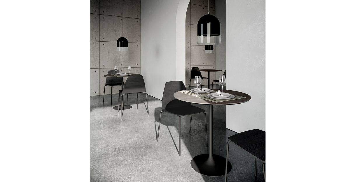 FLÛTE OUTDOOR H74/H110 - Table haute (bar)
