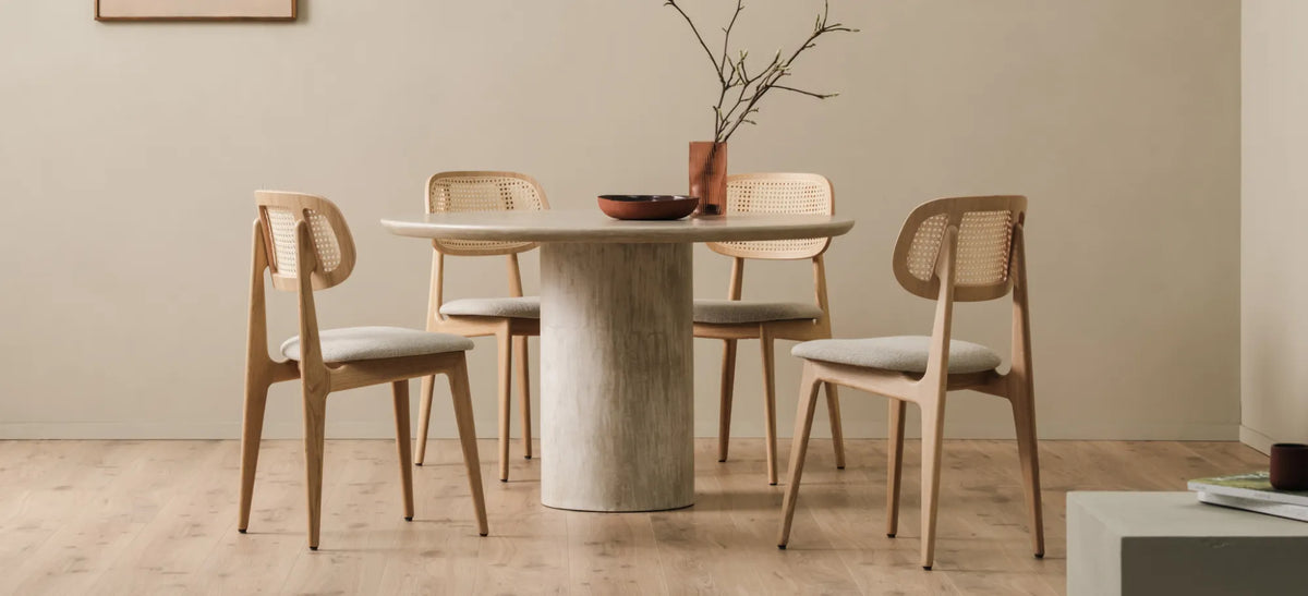 TITUS chaise assise tapissée Vincent Sheppard - ambiance 1