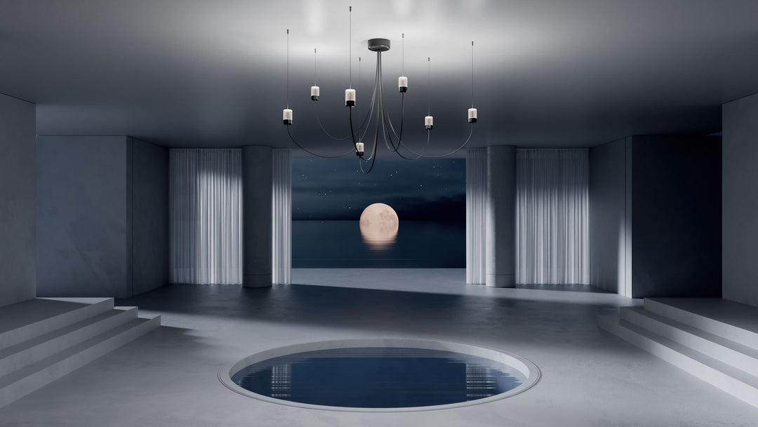 Suspension Gravity Chandelier