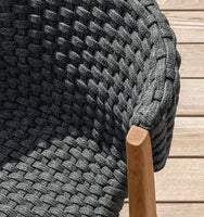 KNIT - Chaise en teck