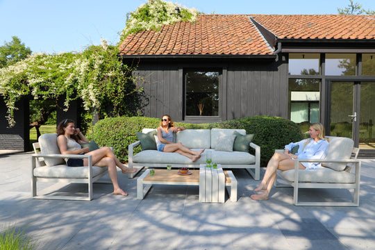 LAGUNE - Canapé 3pl. Warm White